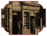 Bergamotte de Nancy : Confiserie Lefèvre-Denise 55, rue Saint-Dizier Nancy en 1890.